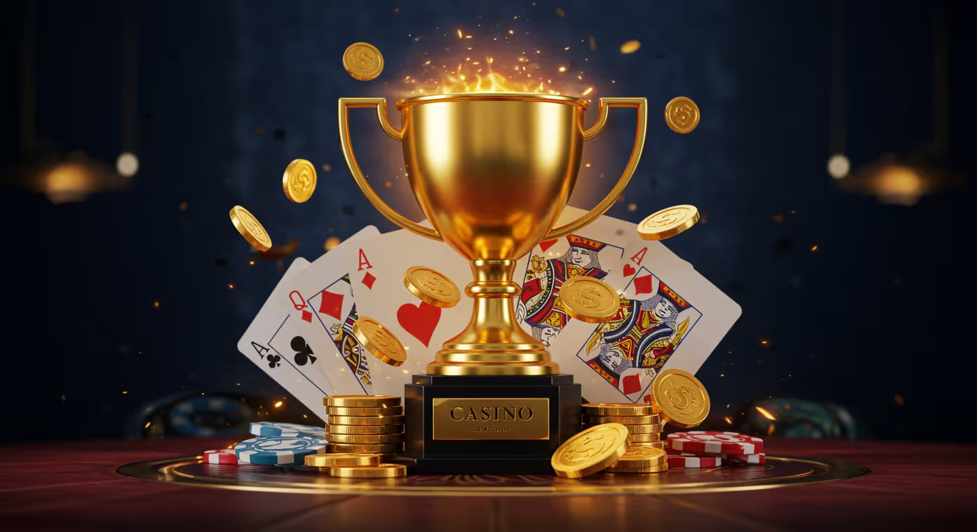 Player celebrating Yohoslot casino bonuses